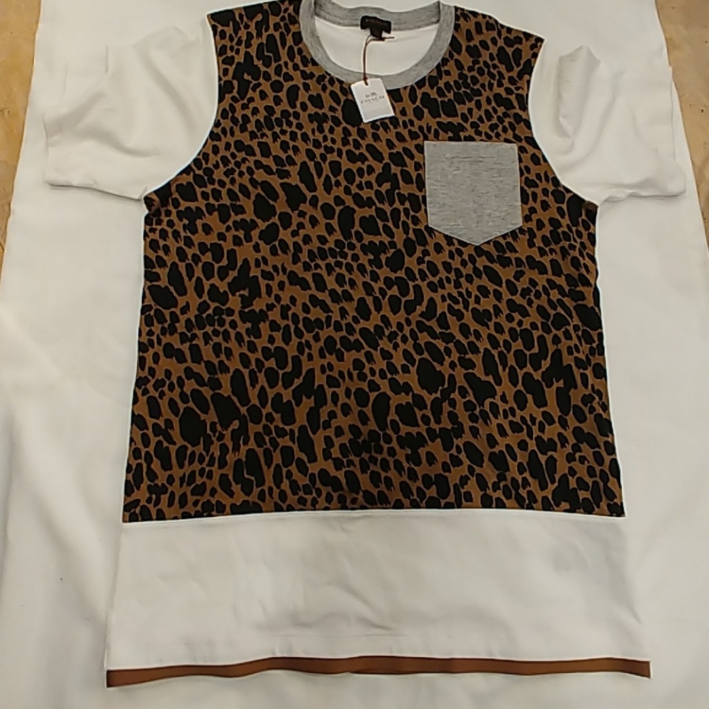 Coach animal print tee.